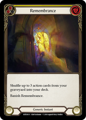 Remembrance [WTR163-S] Alpha Print Normal - Duel Kingdom