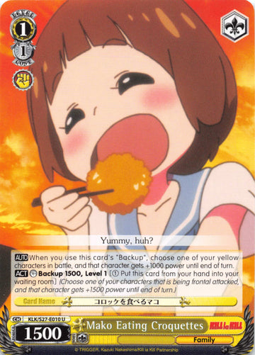 Mako Eating Croquettes (KLK/S27-E010 U) [KILL la KILL]