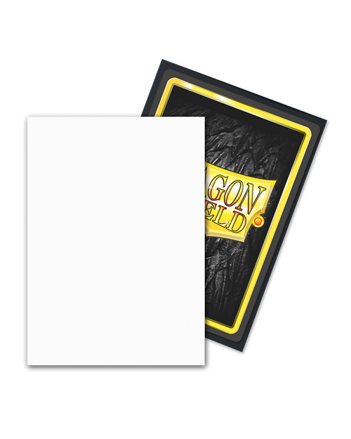 100ct Dual Matte Sleeves - Snow