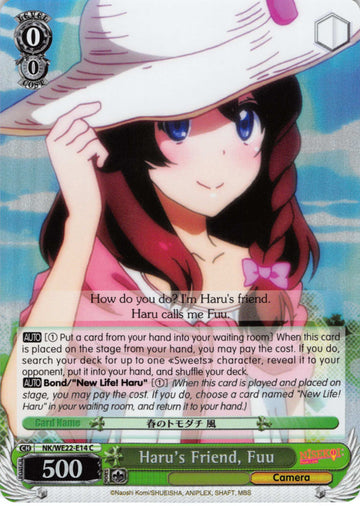 Haru's Friend, Fuu (NK/WE22-E14) (Parallel Foil) [NISEKOI Extra Booster]