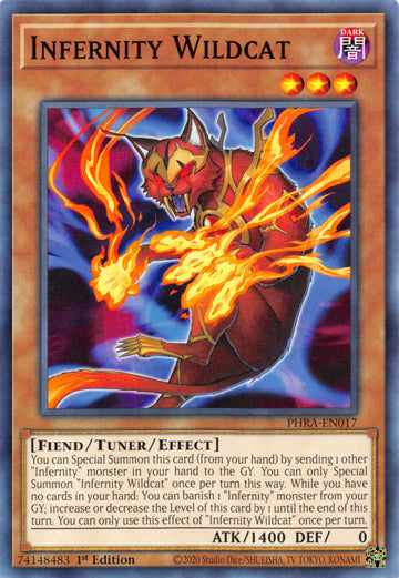 Infernity Wildcat [PHRA-EN017] Common