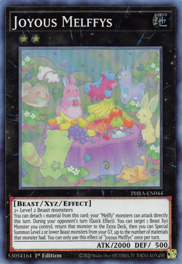 Joyous Melffys [PHRA-EN044] Super Rare