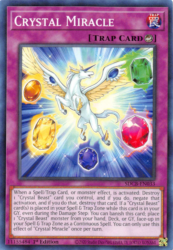 Crystal Miracle [SDCB-EN033] Common